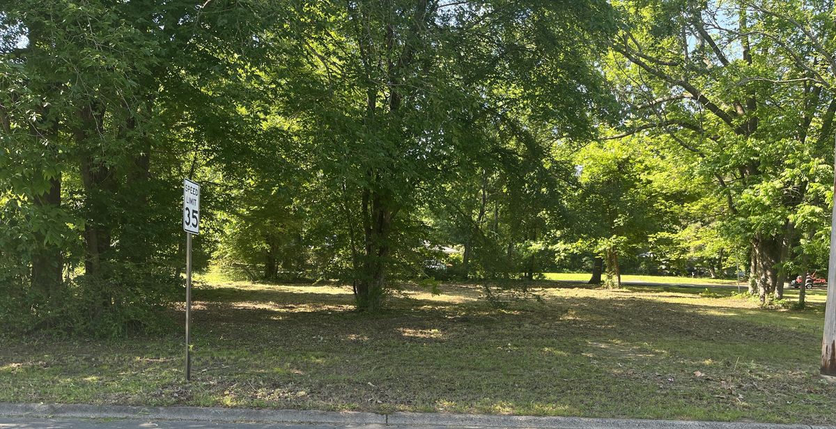 Wooded residential parcel with street frontage